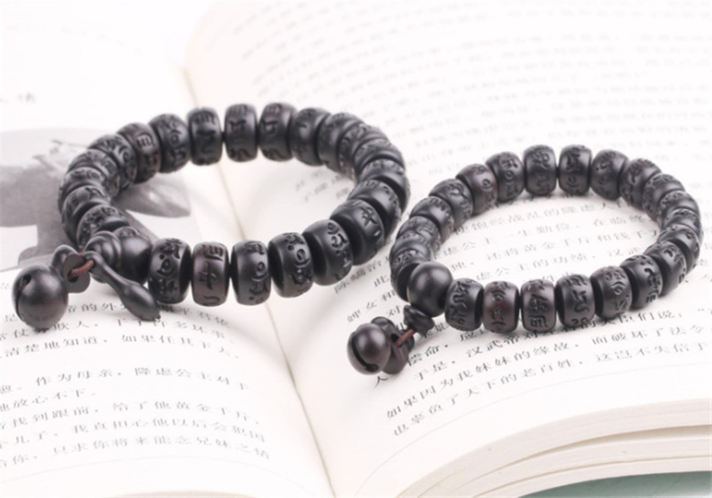Shanxing, braccialetto o collana buddista ala, con 108 perline per