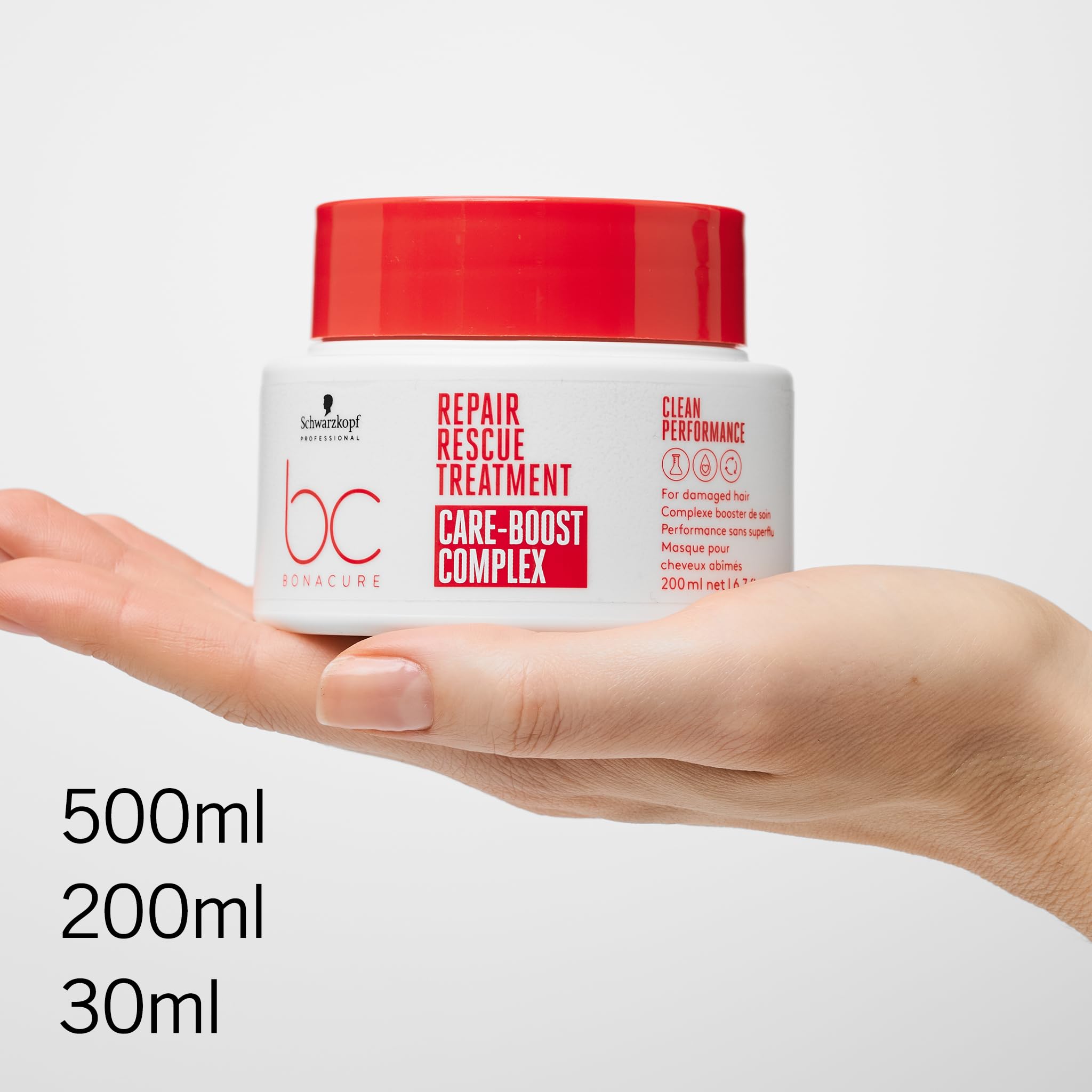 Schwarzkopf Professional Bonacure Peptide Repair Rescue Deep Conditioning Tretment Hair Mask | For Damaged Hair | 200ml