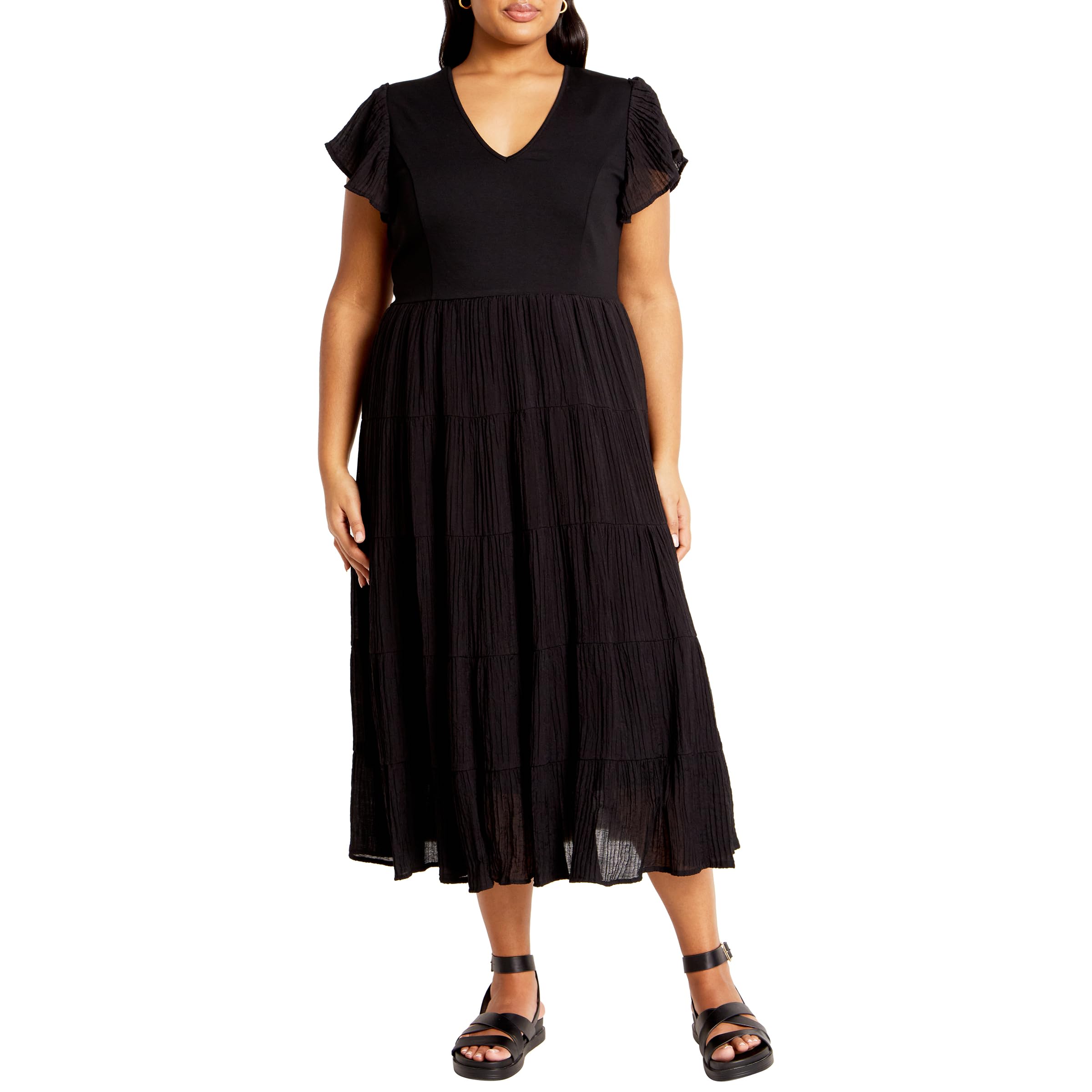 City Chic Women's Apparel Women's Plus Size Marli Dress