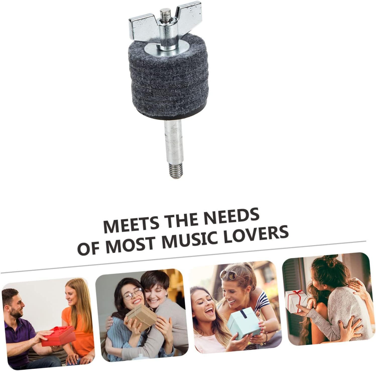 Drum Hi Hat Clutch Alloy Felt Compact Drum Set Accessory