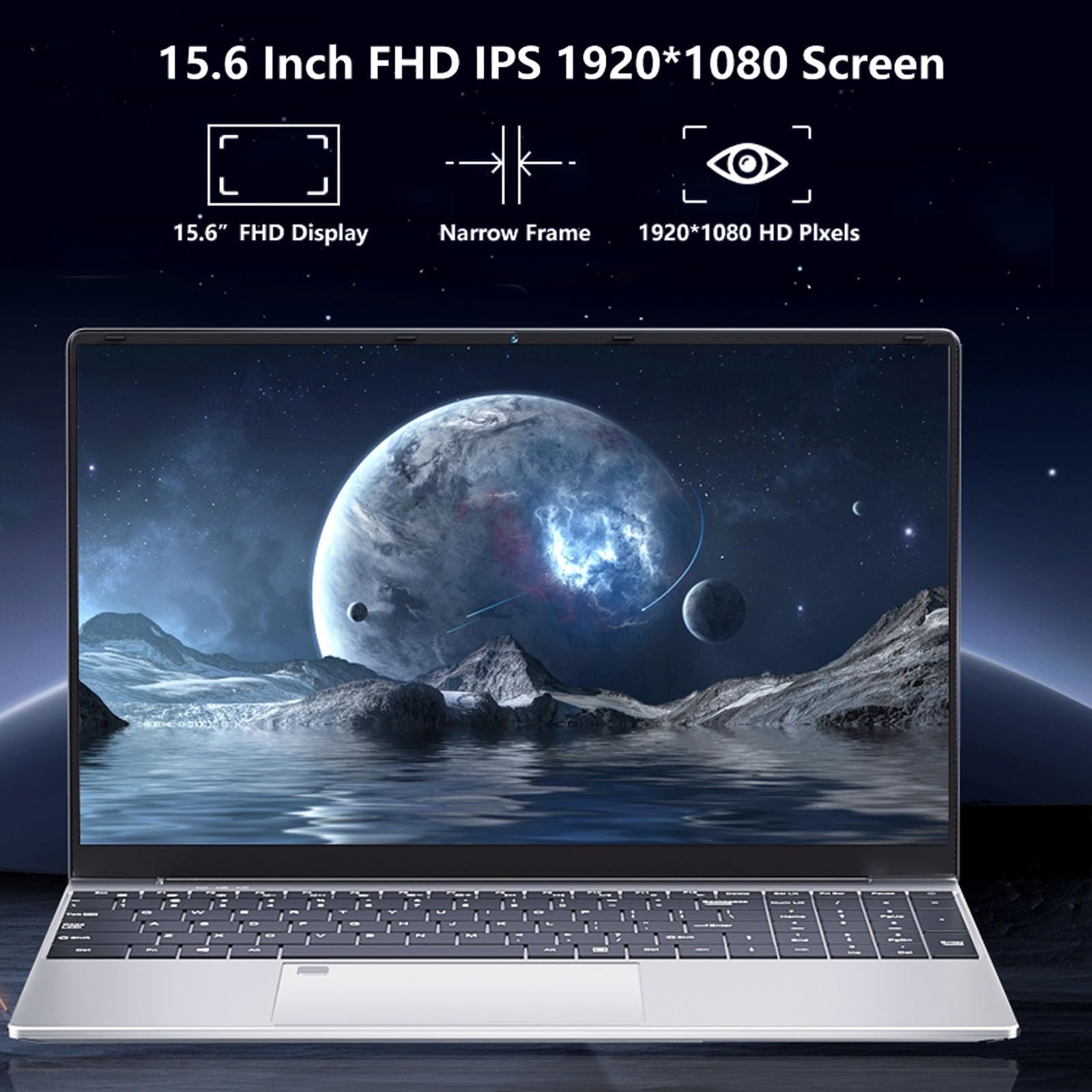 ACEMAGIC Ordinateur Portable 15,6 Pouces FHD 16Go RAM DDR4 512Go SSD