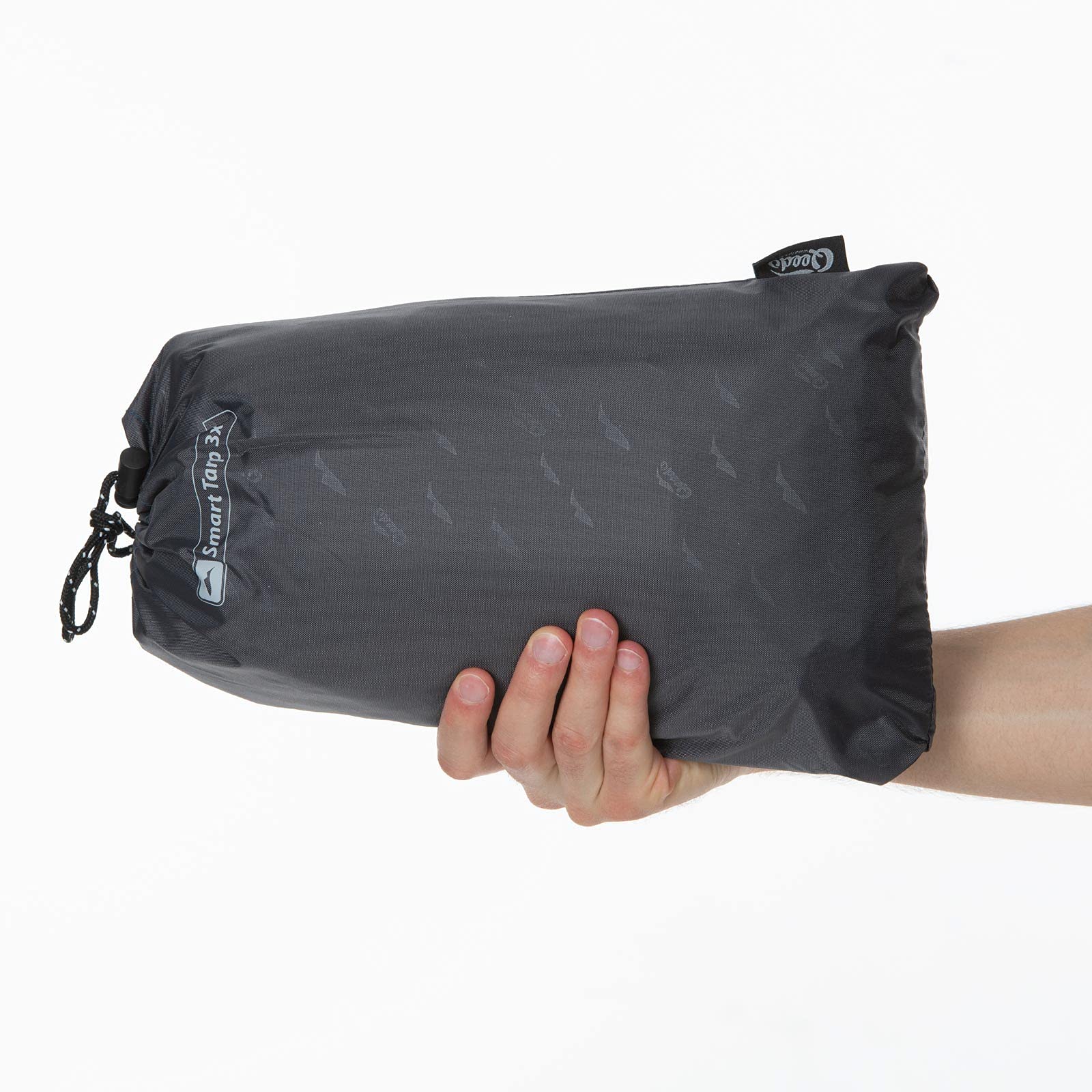 Qeedo Smart Tarp 3x3 M – Bâche De Camping Imperméable, Légère, Avec Sardines T-Peg Et Haubans, Montage Flexible