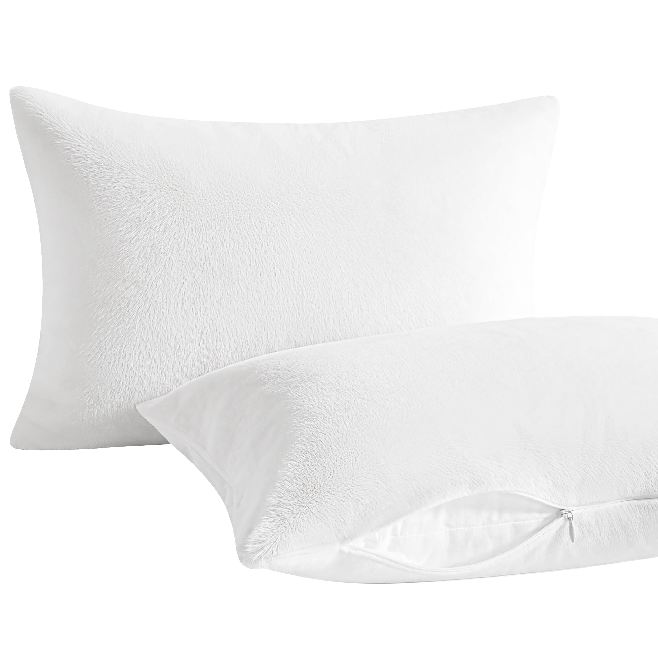 NTBAY Toddler Pillows with Pillowcases Set, 4 Piece 13 x 18, White