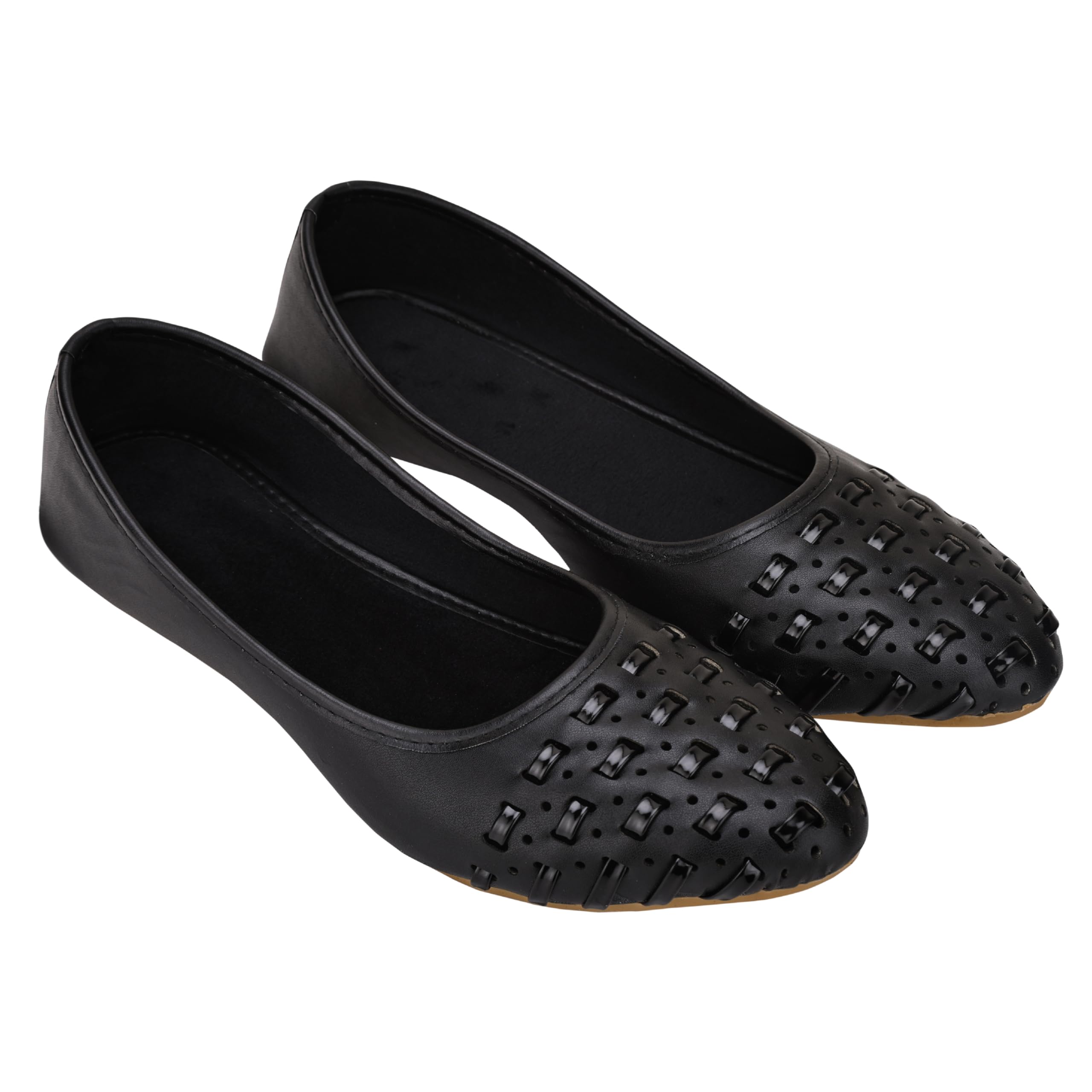 WINSOME COLLECTION Casual Flat Heels Bellies/jutis/Bellerinas for Women and Girls (Black, 7) (B0CWY8DTQW) Amazon Price History, Amazon Price Tracker