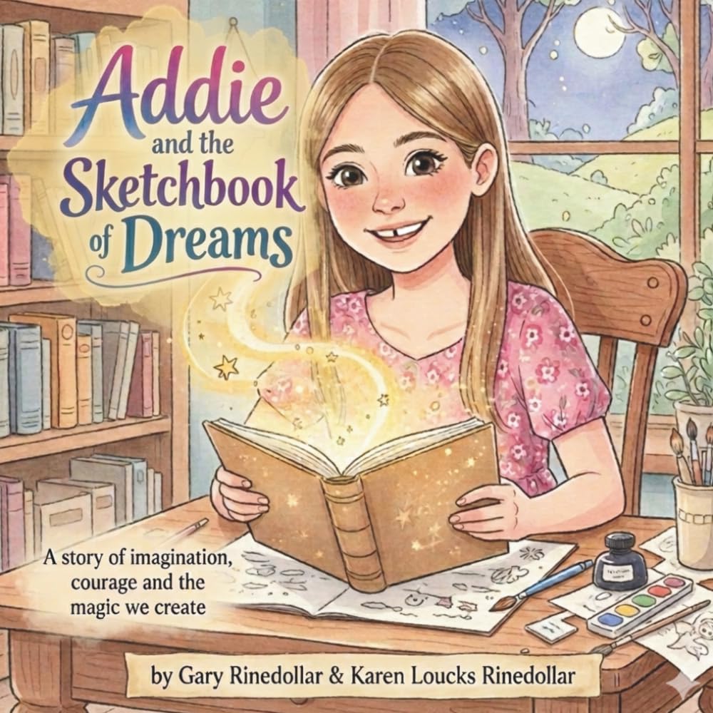 Addie and the Sketchbook of Dreams: A story of imagination, courage and the magic we create