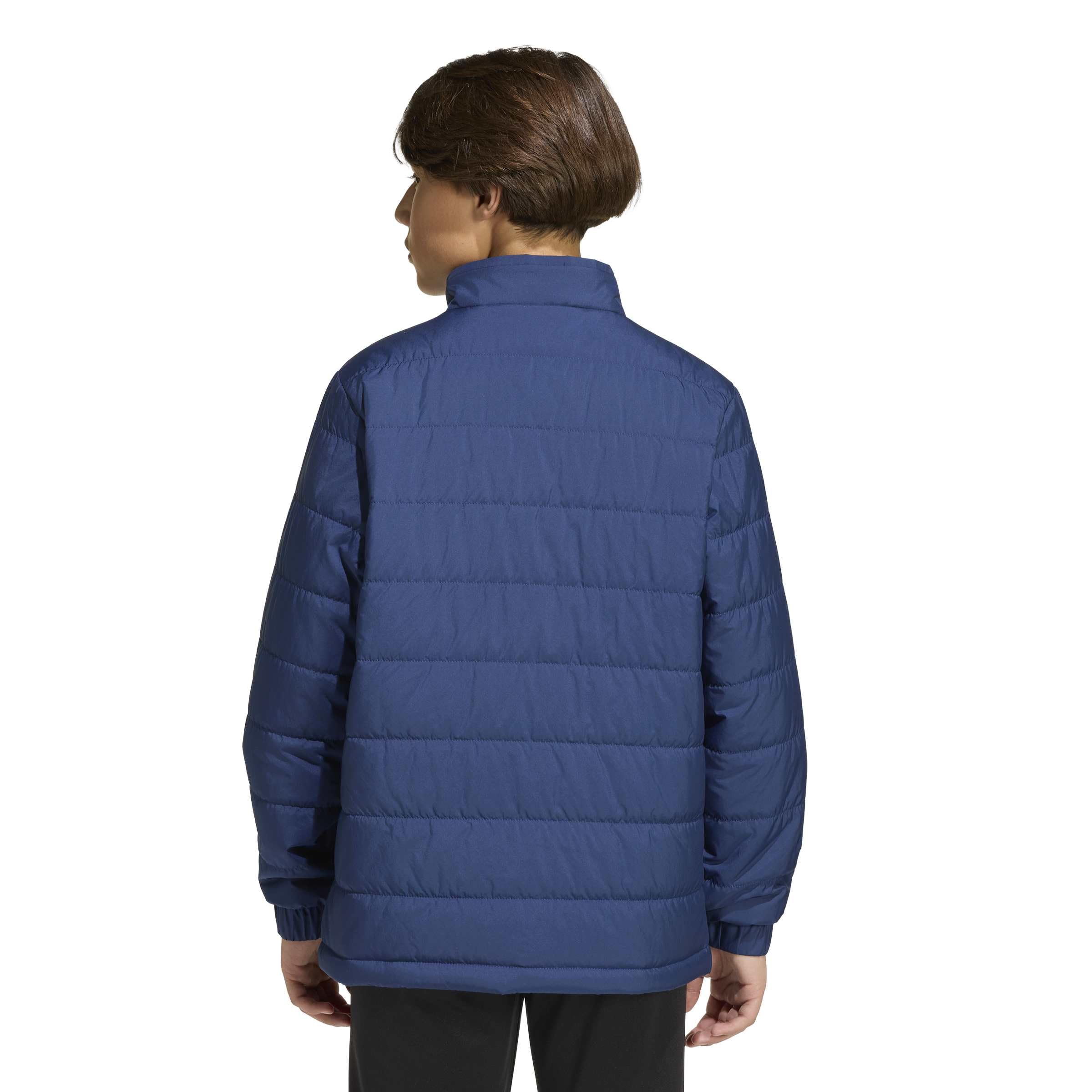 adidas Uniseks - dzieci Entrada26 Light Kids Coat, team navy blue 2/white, 3-4 Years