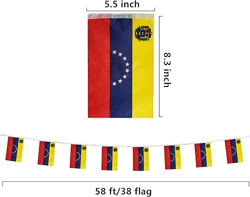 Miniatura 2 de Banderas de Venezuela pequeñas banderas de Venezuela pequeñas banderas de Venezuela banderas de Venezuela pancartas para gran apertura, festival