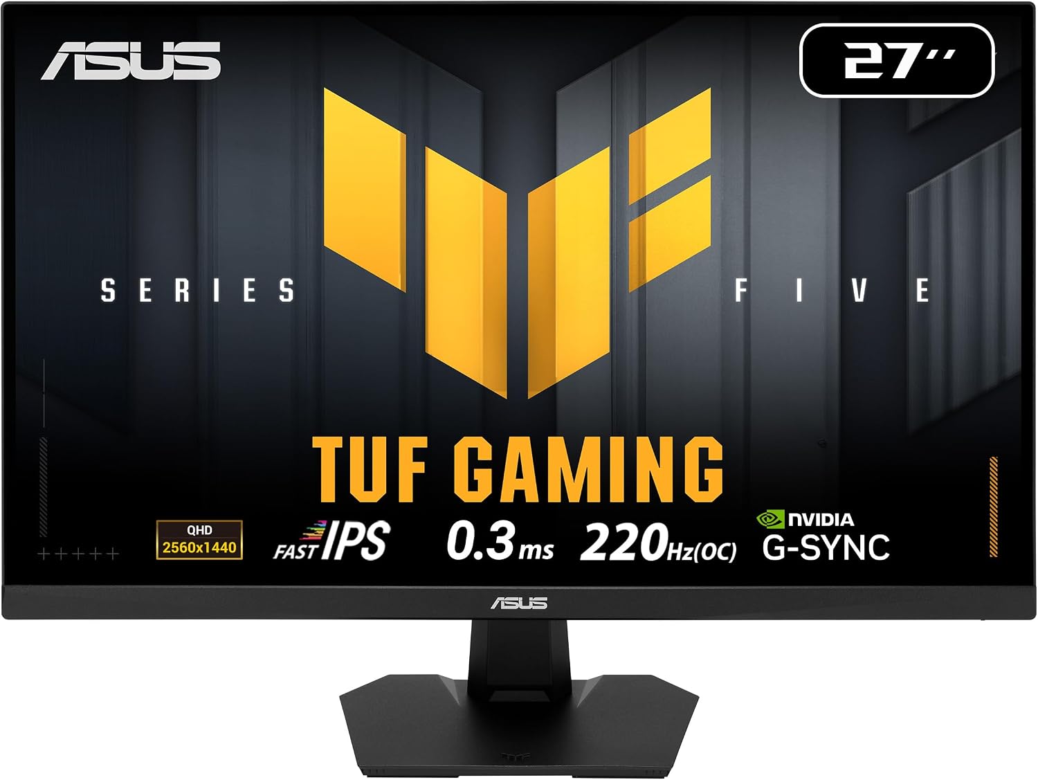 Asus VG27AQ5FZ de face