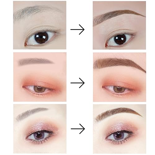 Miniatura 3 de Lápiz retráctil de cejas ultra fino de 0.063 in # 1 marrón lechoso  Lápiz retráctil de cejas de larga duración