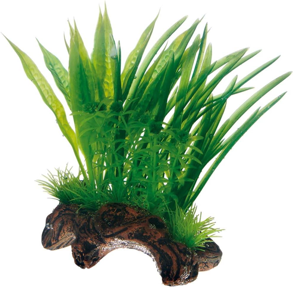 Aquarium Deko Flora Root 3 - Wurzelnachbildung Mit Kunstpflanzen