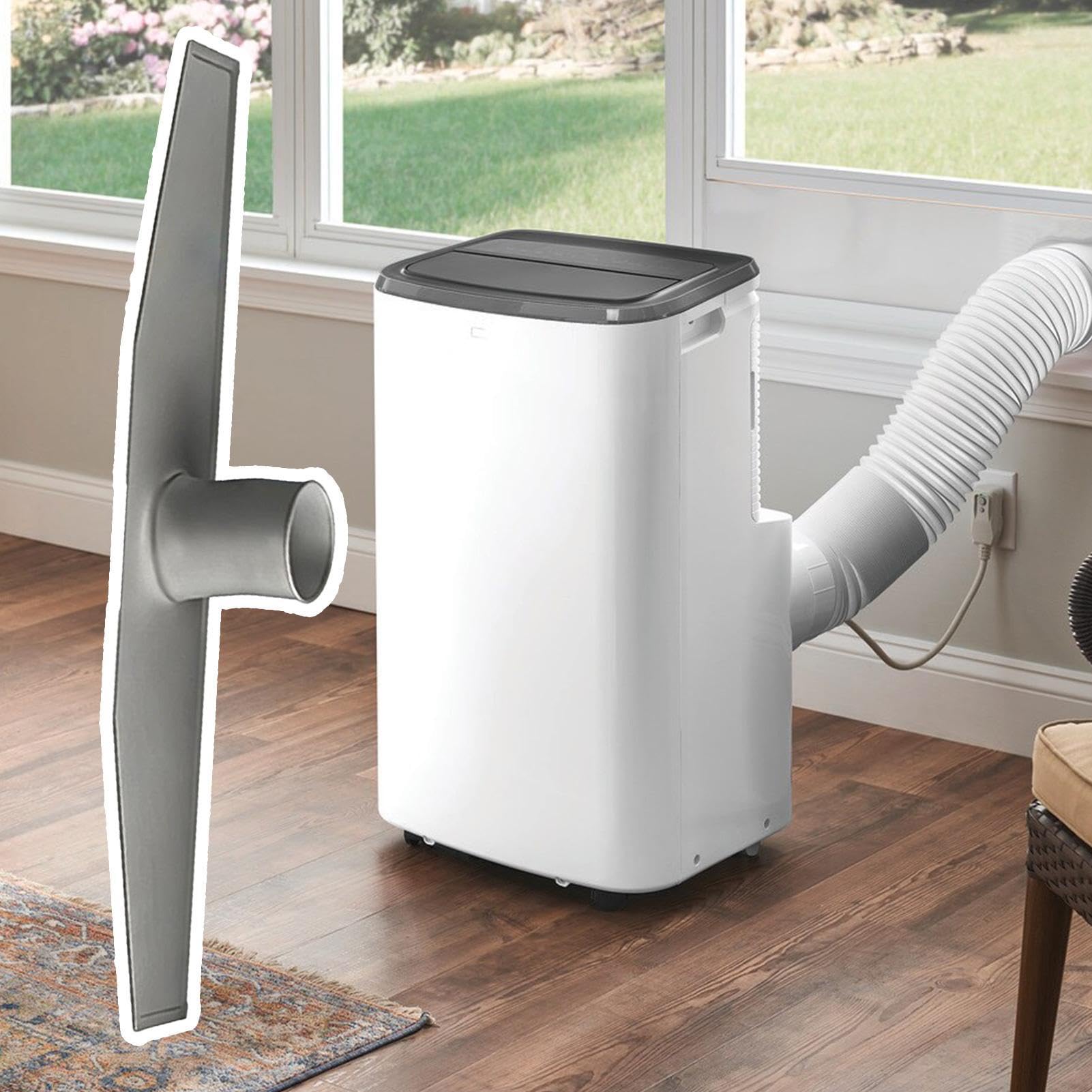 Kit di guarnizioni per finestre portatili AC | Adesivo HVAC asciugatrice Guard | Kit di tenuta AC portatile per finestra a battente | per camera da , soggiorno, cantina, appartamento installatore