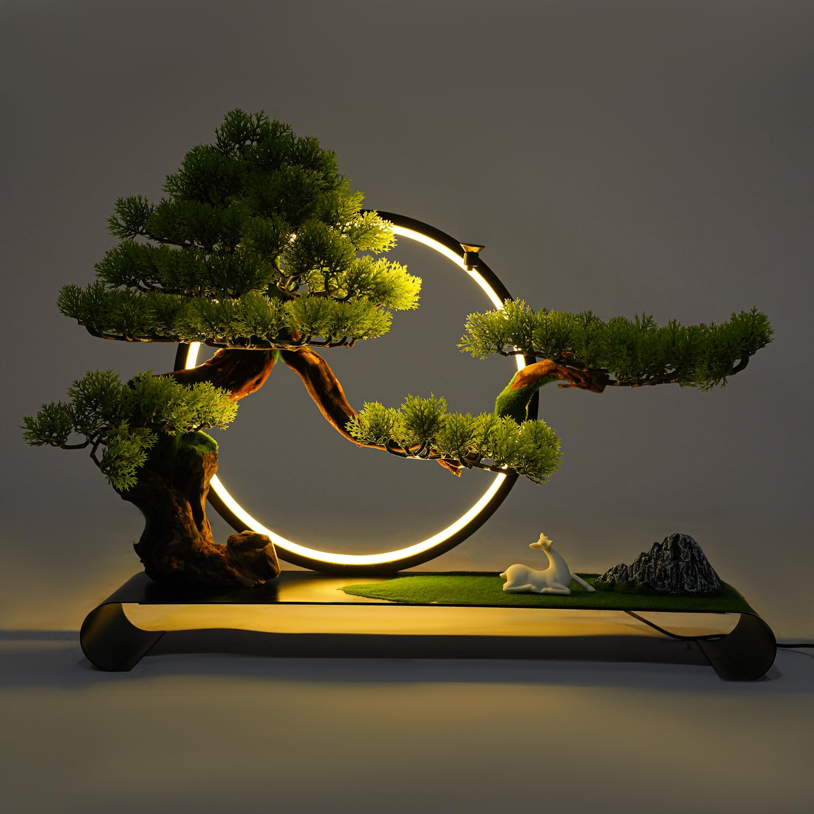 Amazon.com: Artificial Bonsai Tree, Realistic Zen Bonzai Pine with