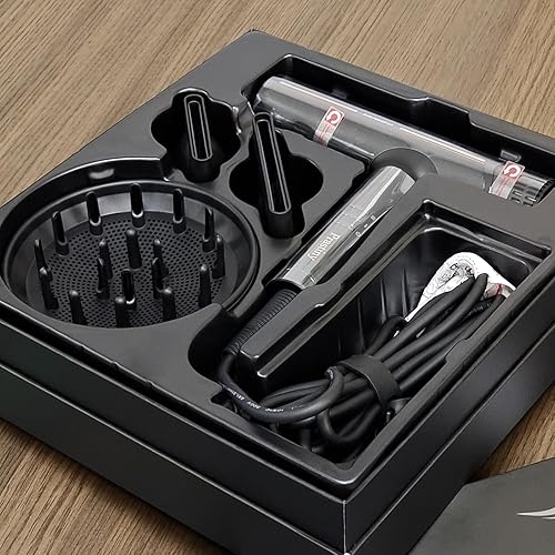 Miniatura 9 de Hair Dryer with Diffuser: Professional High Speed Quiet Ionic Blow Dryer - Intelligent Heat Control - Lightweight Portable Travel & Home for Women &