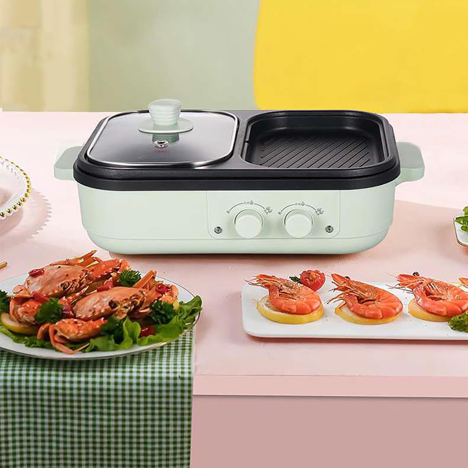 多機能グリル たこ焼きプレート付き ECL 多機能調理器 たこ焼き