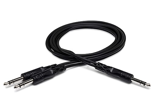 Hosa Cable CYS-103 Y, 14 de pulgada TRS a doble 14 en TRS, 3 pies