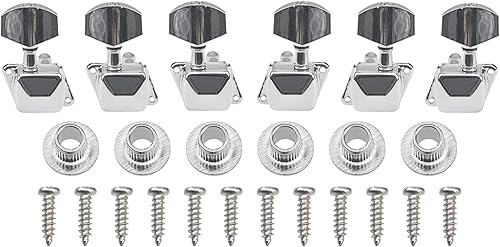 Miniatura 2 de 6 clavijas de afinación de cuerda semiclosadas Yootones para afinar, cabezales de máquina, afinadores 3L3R compatibles con Epiphone Les Paul Style