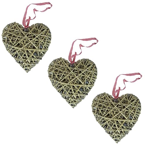Wicker Hearts Amazon Co Uk