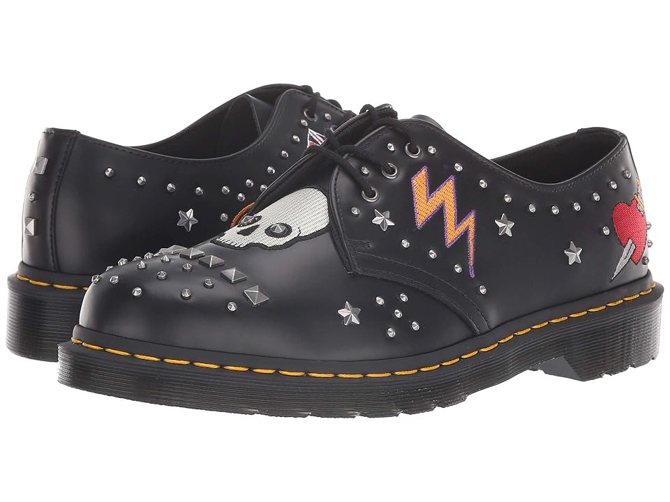 

Dr. Martens 1461 Rock Roll (Black Smooth) Shoes
