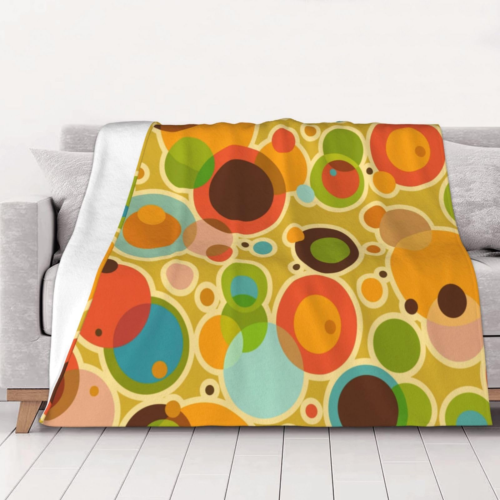 Couverture flanelle douce pour des soirées cocooning chaleureuses au lit