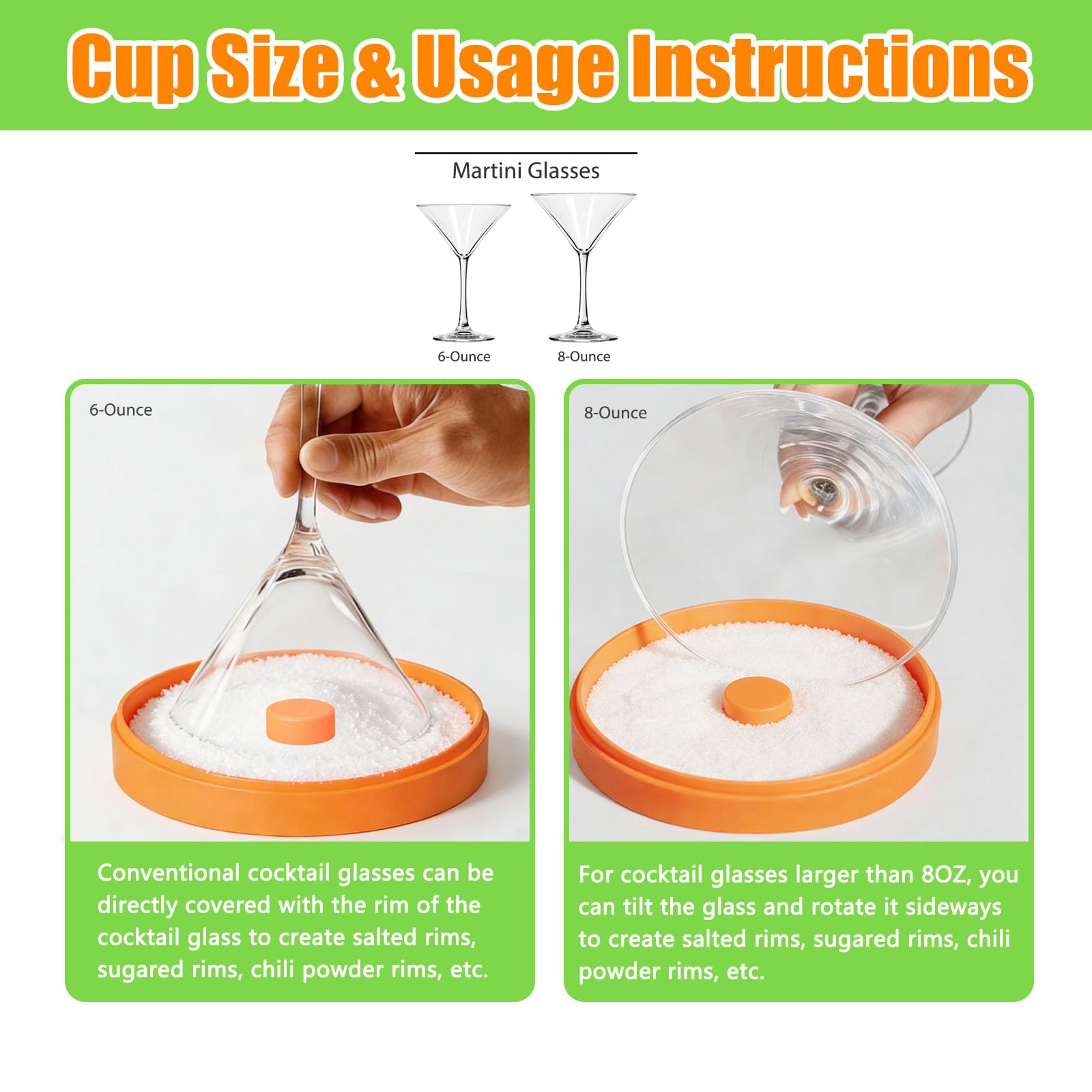 Margarita Salt Rimmer Set - Perfect Cocktail Rimming -3