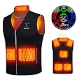 Heated Vest for Men and Women, Smart Electric Heating Vest Rechargeable, Battery Not Included