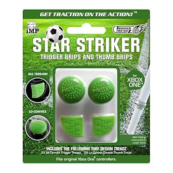 iMP Gaming Trigger Treadz Star Striker Thumb and Trigger Grips Pack Xbox One