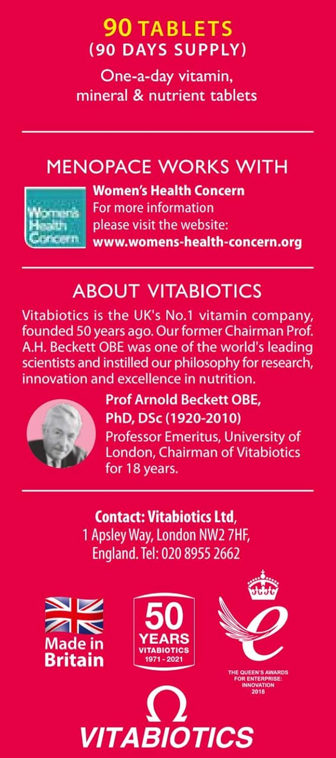 Vitabiotics Menopace Original 90 Tablets Amazon Co Uk Health Personal Care Vitabiotics Menopace Original 90 Tablets Amazon Co Uk Health Personal Care
