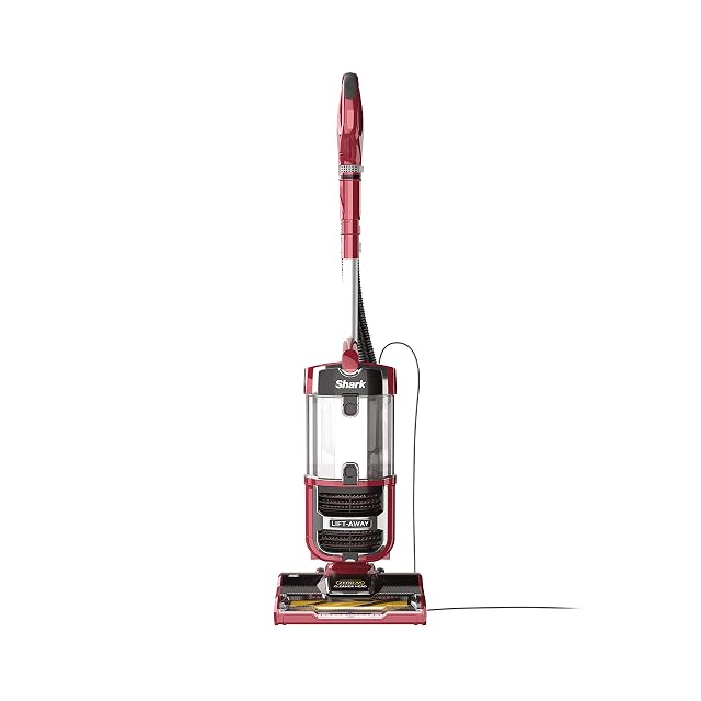 Shark ZU561 Navigator Lift-Away Speed Self Cleaning Brushroll Lightweight Upright Vacuum with HEPA Filter Red Peony