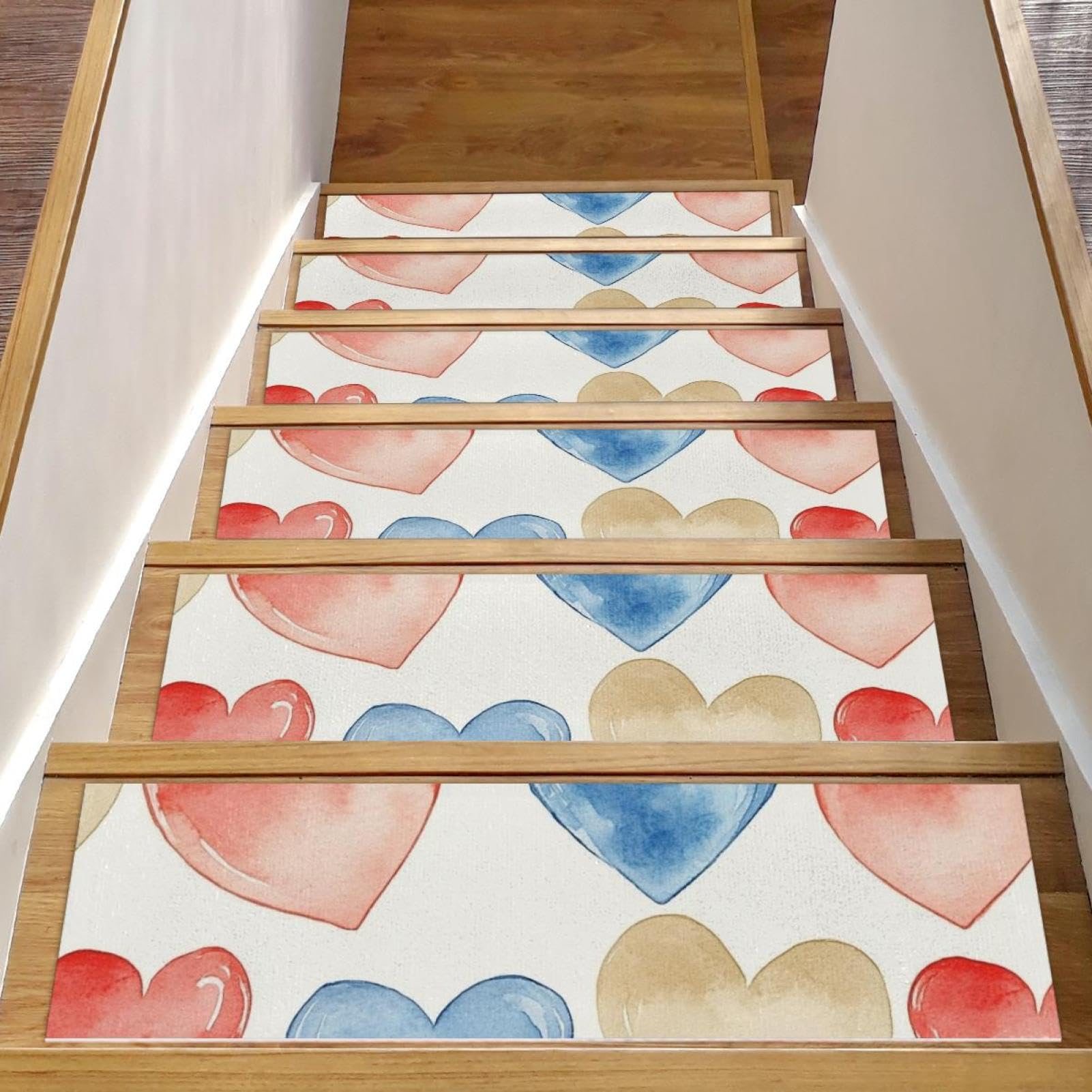Peldaños de escalera de gran adherencia 8x30 pulgadas amortiguadores de pisadas