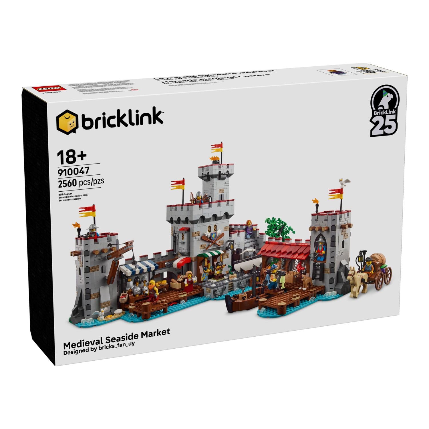 LEGO Bricklink Designer Program (910047) Medieval Seaside Market