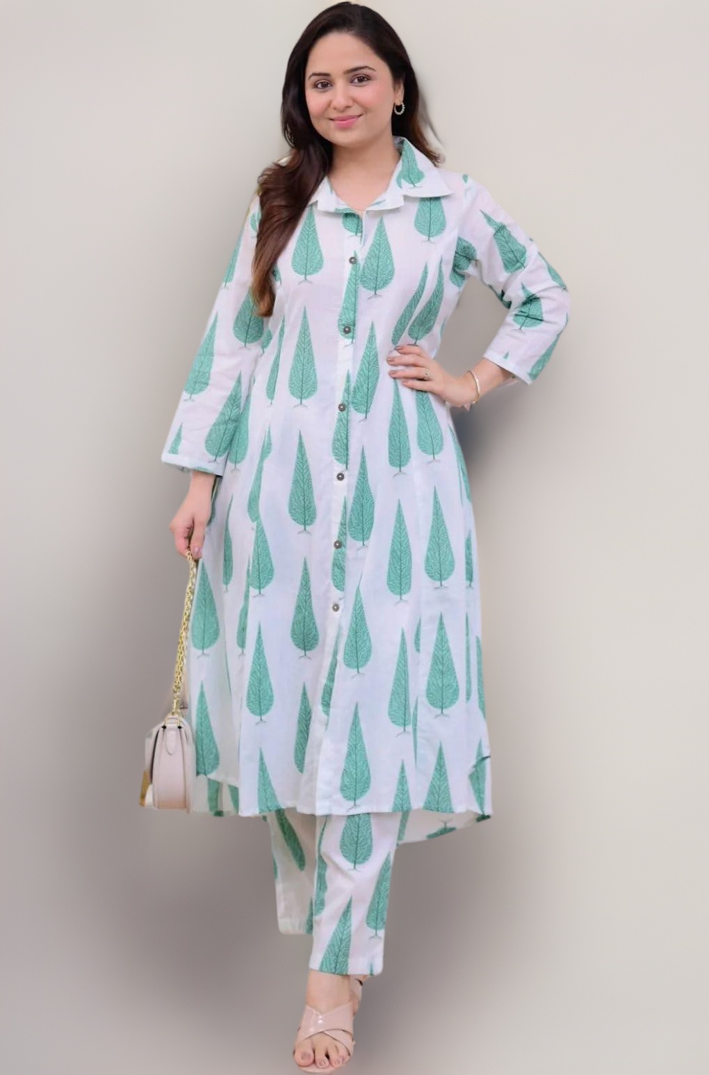 Leriya Fashion Co-ord Set For Women Stylish | Kurti Set For Woman | Short Kurti For Woman Latest | Anarkali Suit For Women's | Festive Ethnic Indian Traditional Outfit for Functions & Puja