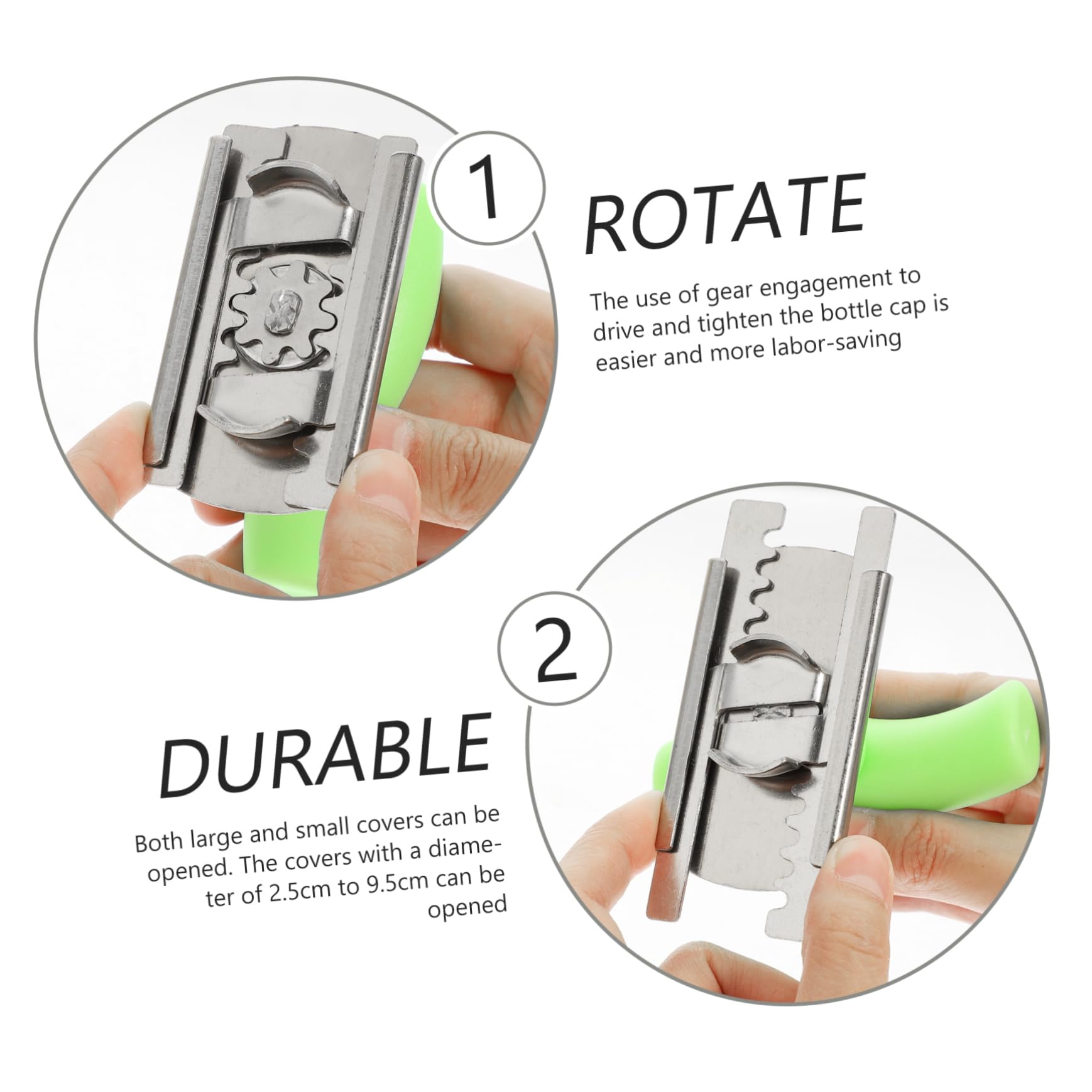 Ciieeo Multi-function Bottle Opener Set Includes Jar Opener for Canning Jars Perfect for Daily Use Bars and Parties Ideal Present for Travel Lovers