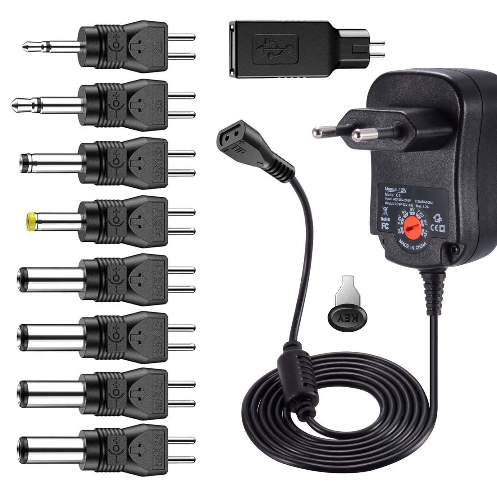 TOP CHARGEUR * Adaptateur Secteur Alimentation Chargeur 12V pour Disque