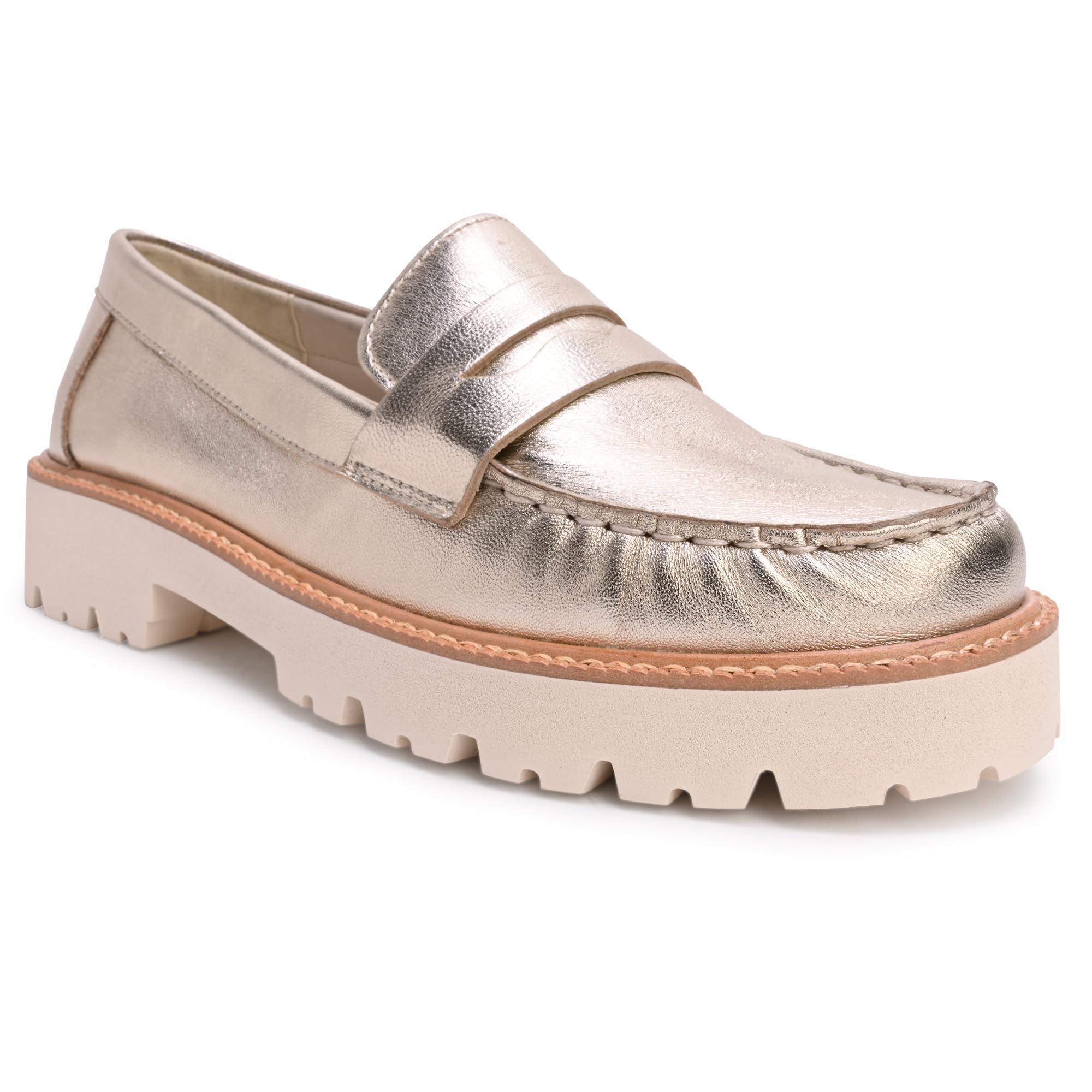 MARGUENAT Women's Gold Shoes