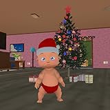 いたずらサンタの赤ちゃんとパパの保育シミュレーターはどこ？ – ハッピークリスマスいたずら楽しいゲーム