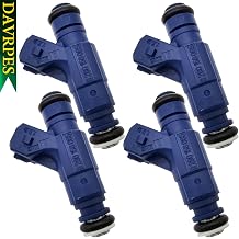 4PCS 0280156065 Fuel Injector 4 Holes Fuel Spray Nozzle Engine For Audi A4 01-06, A4 Quattro 01-05, Volkswagen Passat 00-05 1.8L I4 Replace#06B133551M|852-12185|FJ671|85212185|4G1655