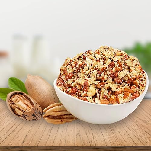 Miniatura 8 de Presto Sales Nueces picadas de 16 onzas  Crudas, sin sal, natural, sin OMG, ketopaleo  Dietas bajas en colesterol, sin lácteos y sin azúcar