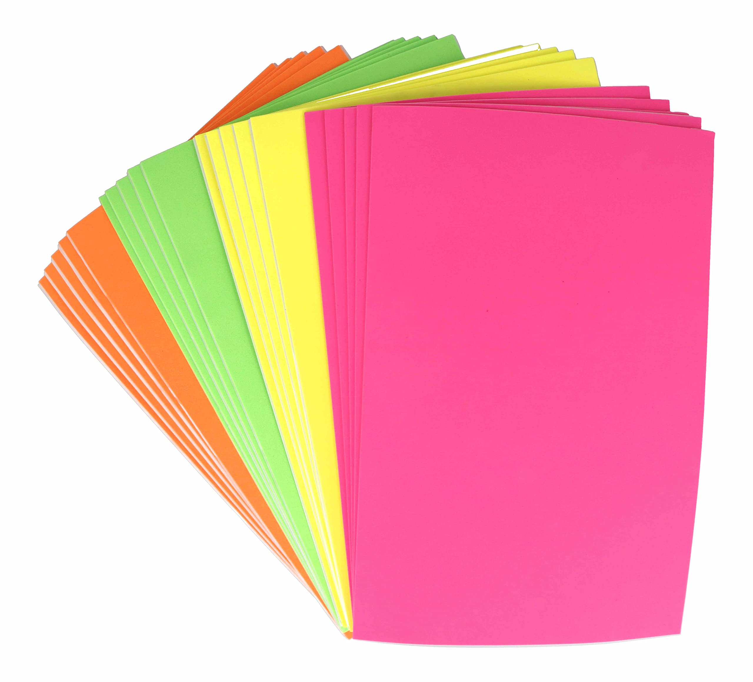 Foglio di schiuma EVA colorato in 10 colori, 50 x 50 cm, per fai