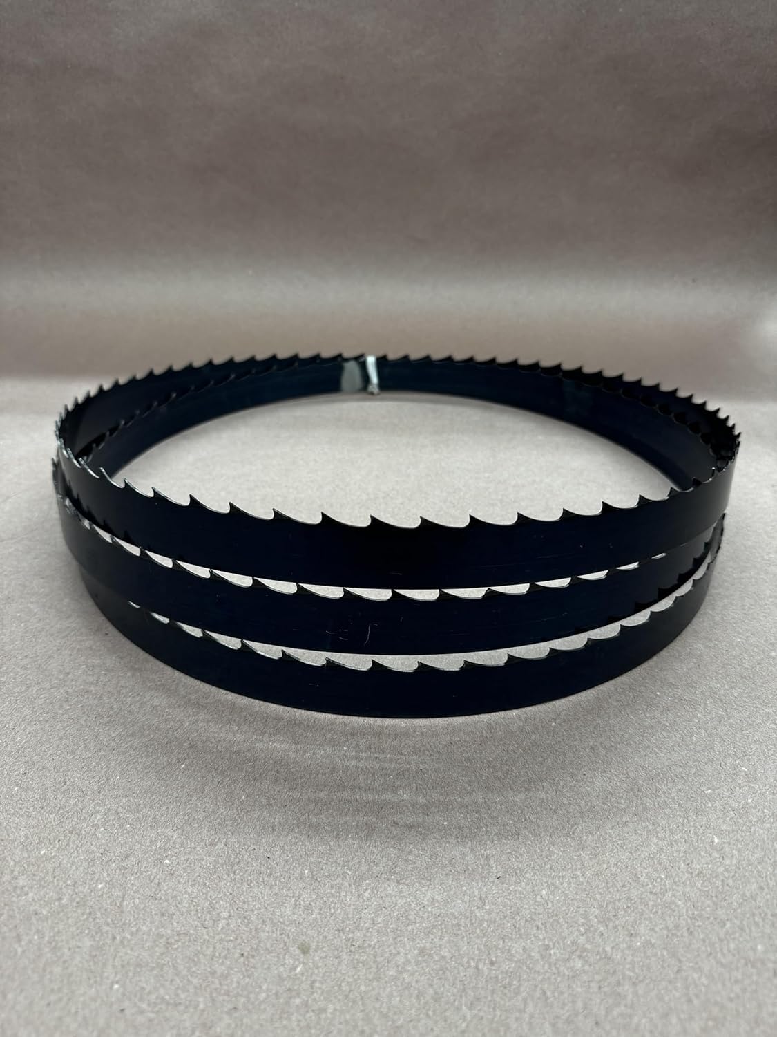 Sawmill Bandsaw Blade, 158" x 1 1/4", 7/8 TPI, 10 Degree Angle, for Basic Sawing, Made in USA