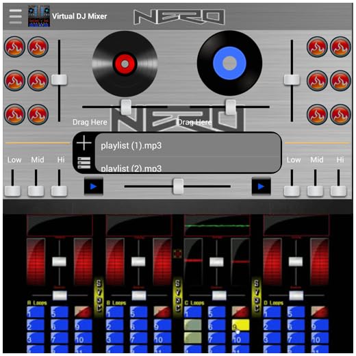 Virtual DJ Mixer
