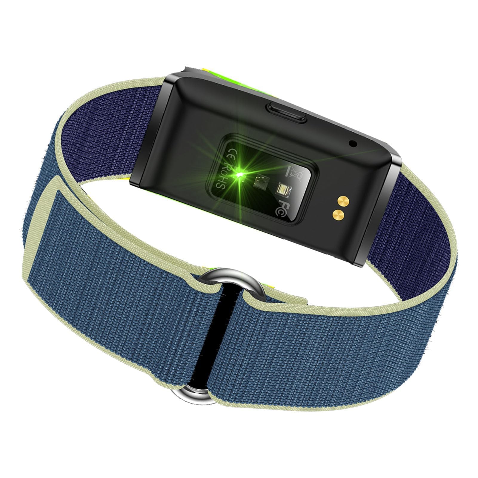 Ejoyous Bracciale Intelligente per Donna Uomo, Cinturino Indossabile per attività e Fitness con 127 modalità Sportive Promemoria Chiamata Sveglia Controllo Fotocamera (BLUE)