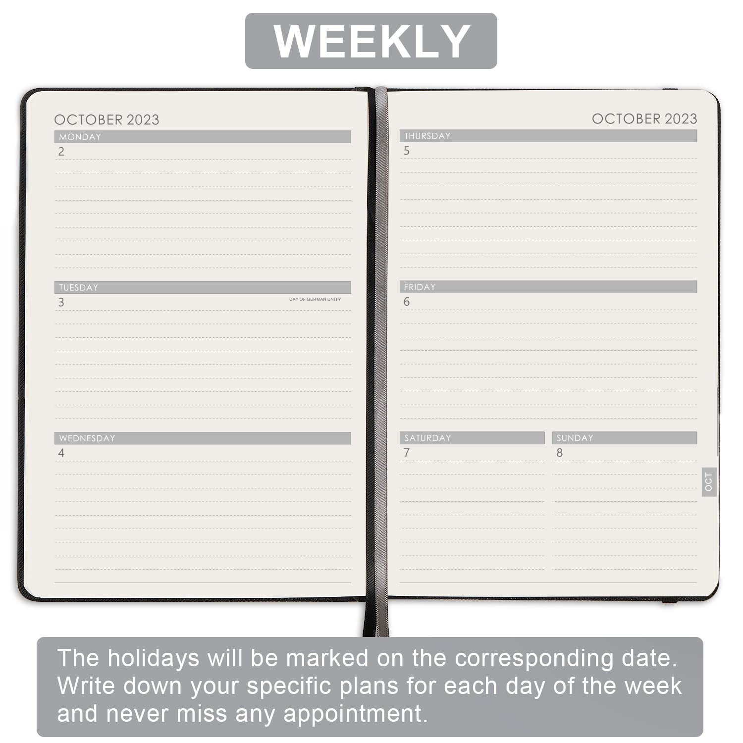 20222023 Planner 18Months Weekly Monthly Planner, July 2022