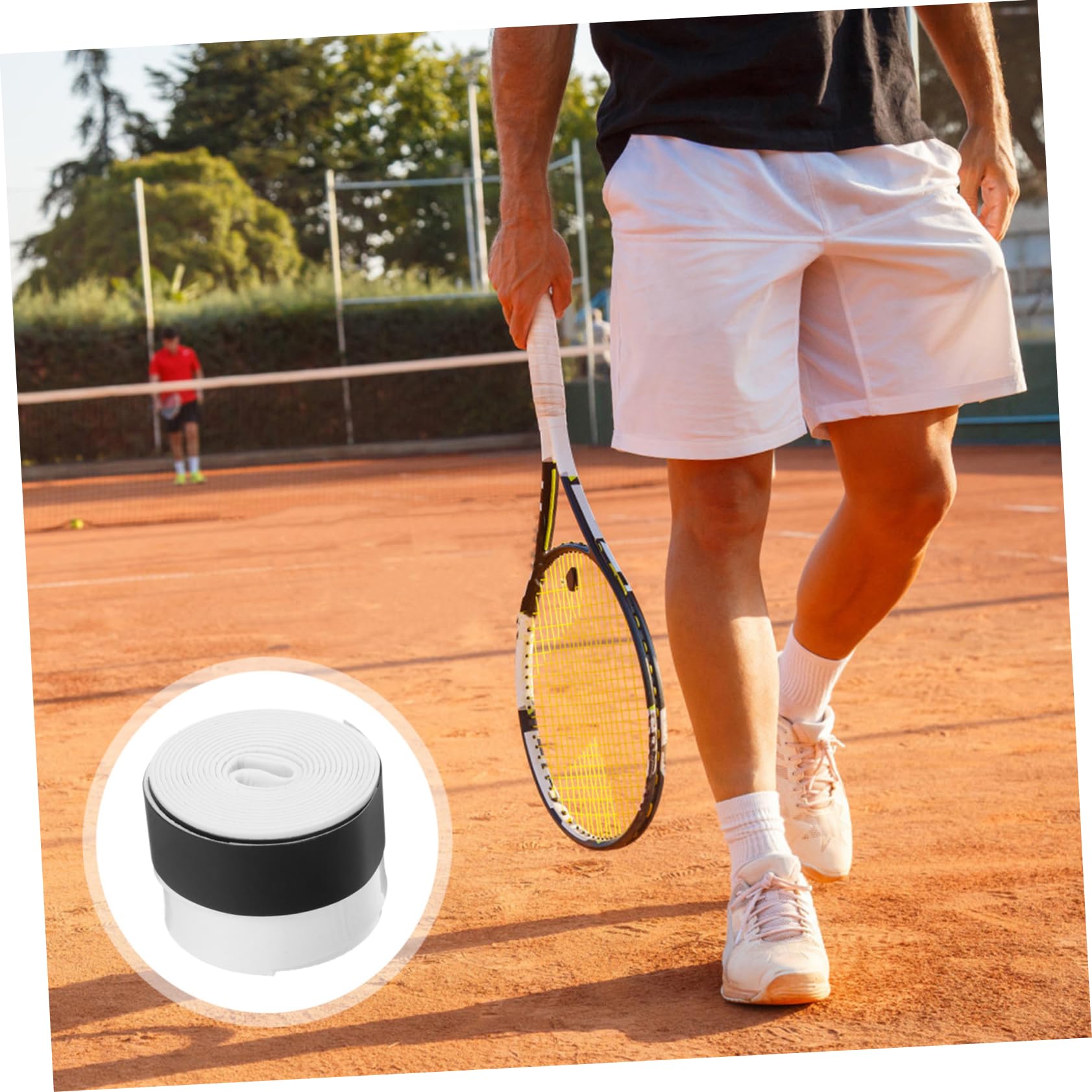 SUPVOX 20 Pz Caschi Tennis Bambino Bianchi