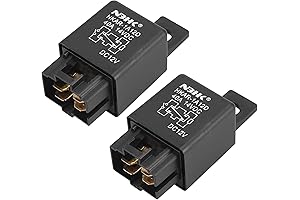 uxcell DC 12V 40A 4-Pin Car Motor Fuse Relay Switch