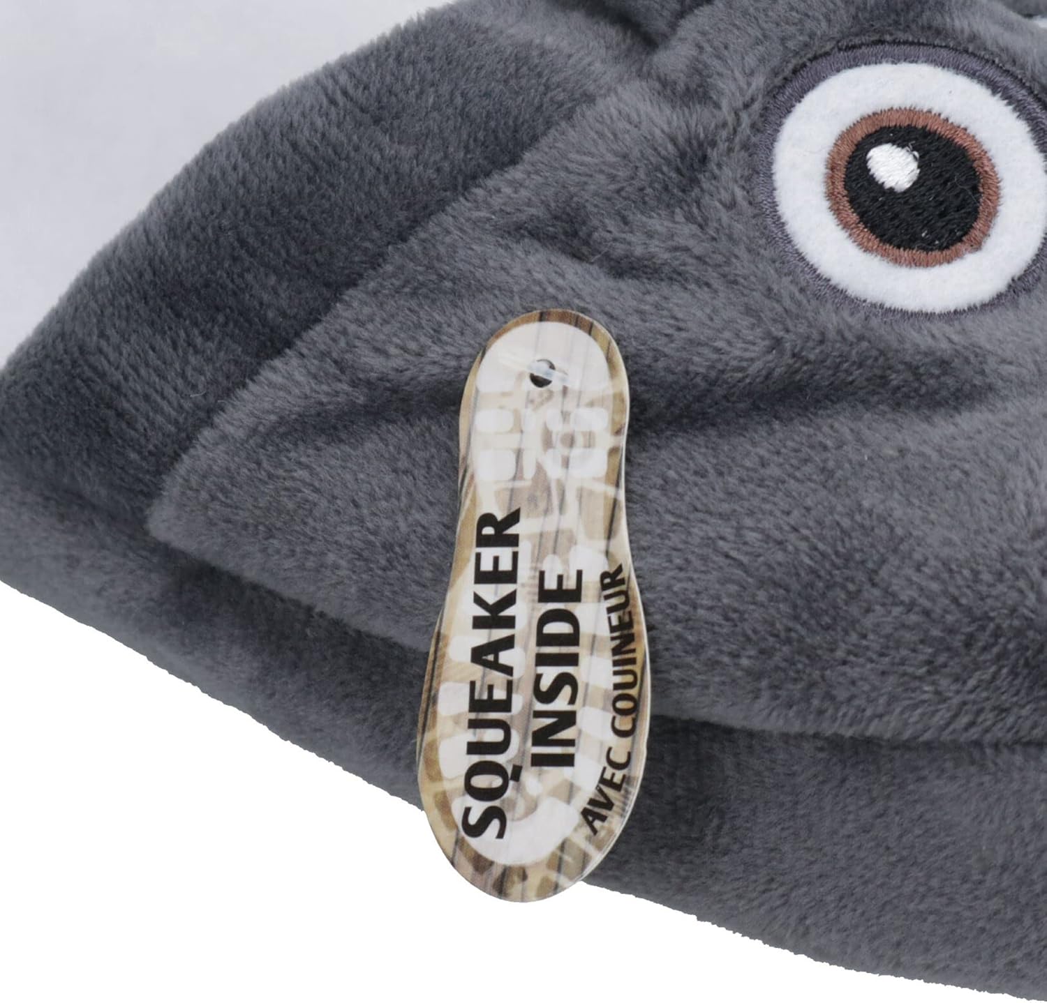 Dog Puppy Gift Shoe Lover Squeaky Plush Doggy's Pig Slipper Play Toy