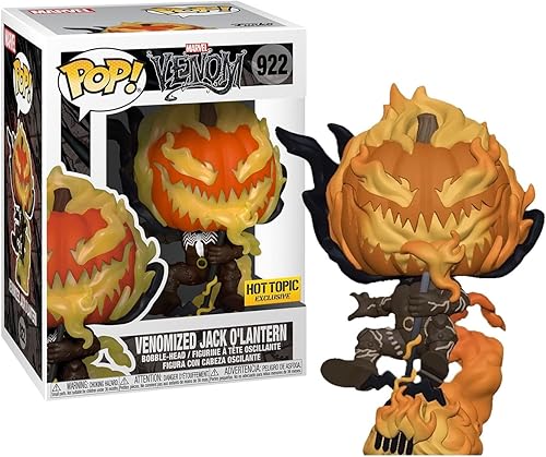 Funko Venom POP! Figura de vinilo Venomized Jack O Lantern 3.5 in