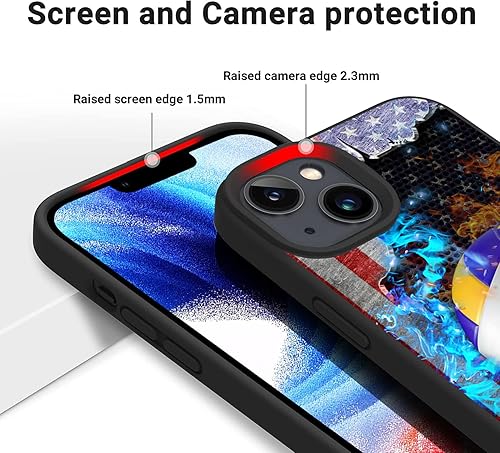 Miniatura 54 de Funda personalizada con nombre personalizado para iPhone 17/16/15/14/13/12/11 Air Pro Max, Galaxy S25/S24/S23/S22/S21/S20 Bombero,Veterano