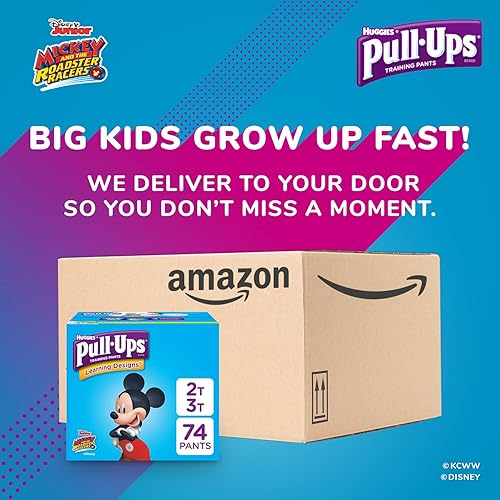 Miniatura 9 de Pull-Ups - Pañales de entrenamiento tipo bombacha con diseños de aprendizaje para ir al baño para niños