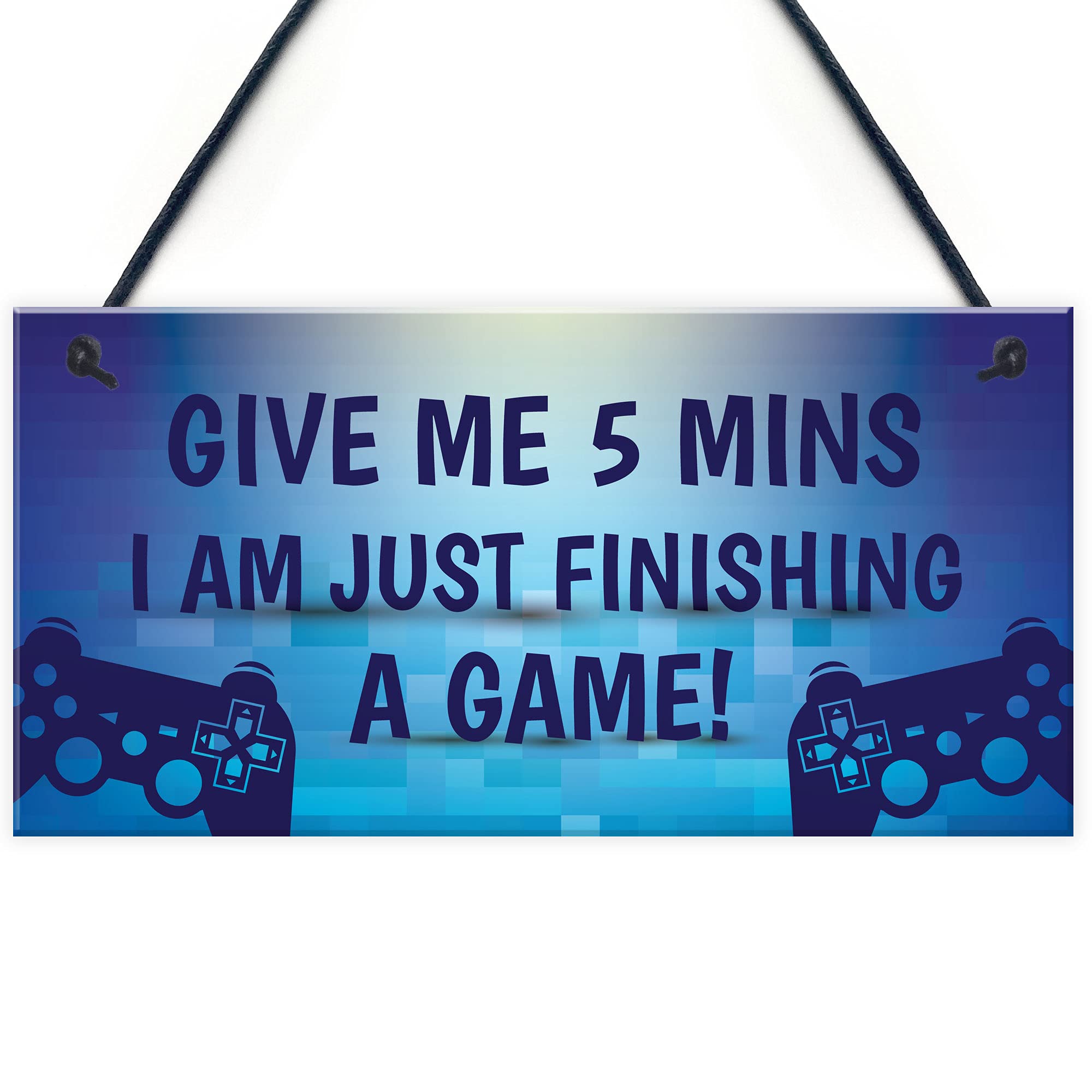 Funny Gaming Sign For Dad Son Brother Uncle Man Cave Bedroom Sign