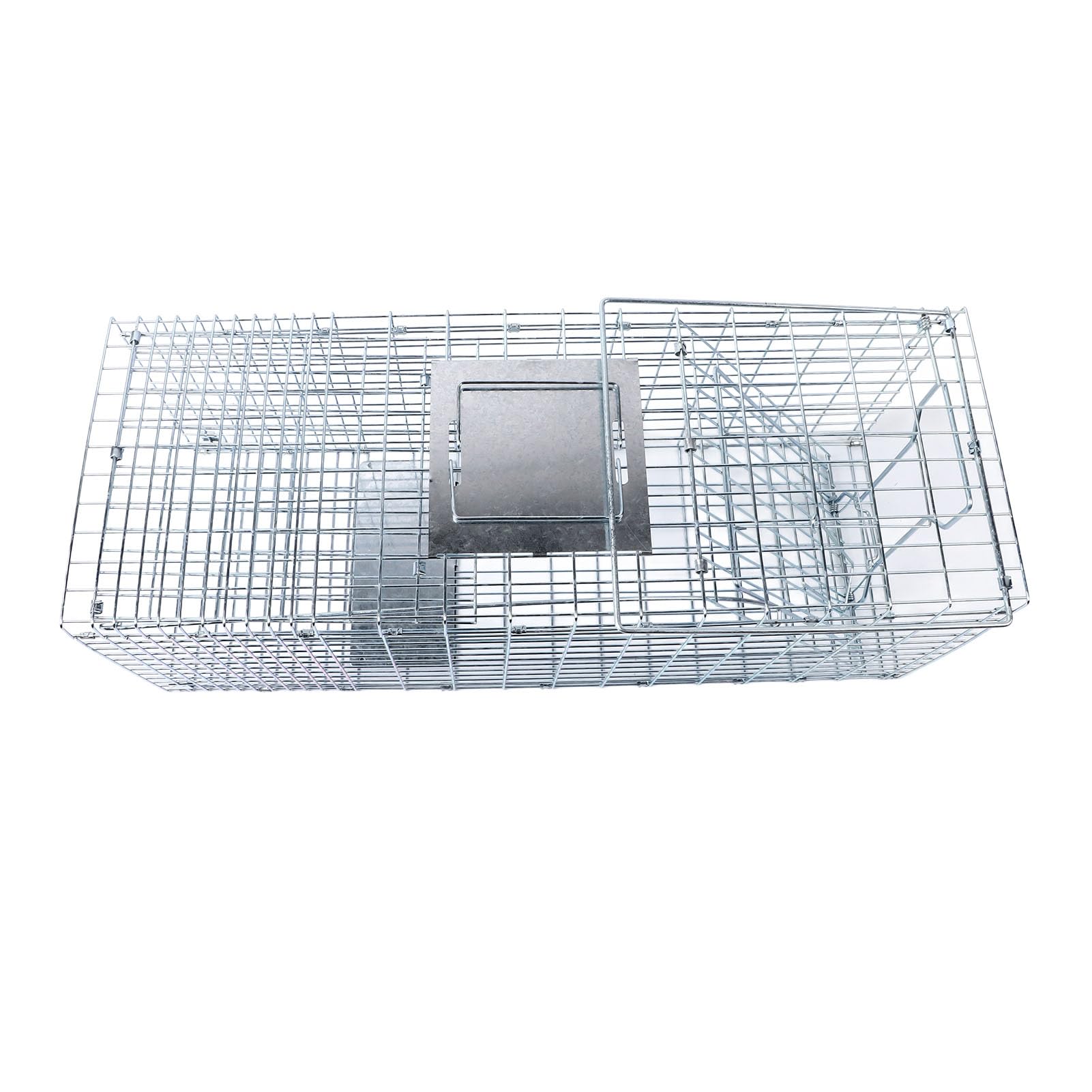 Cage pour chat en fil d'acier doux pliable et légère pour intérieur et transport